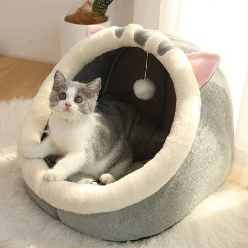 Cat Litter Villa Semi-enclosed Removable And Washable Cat House